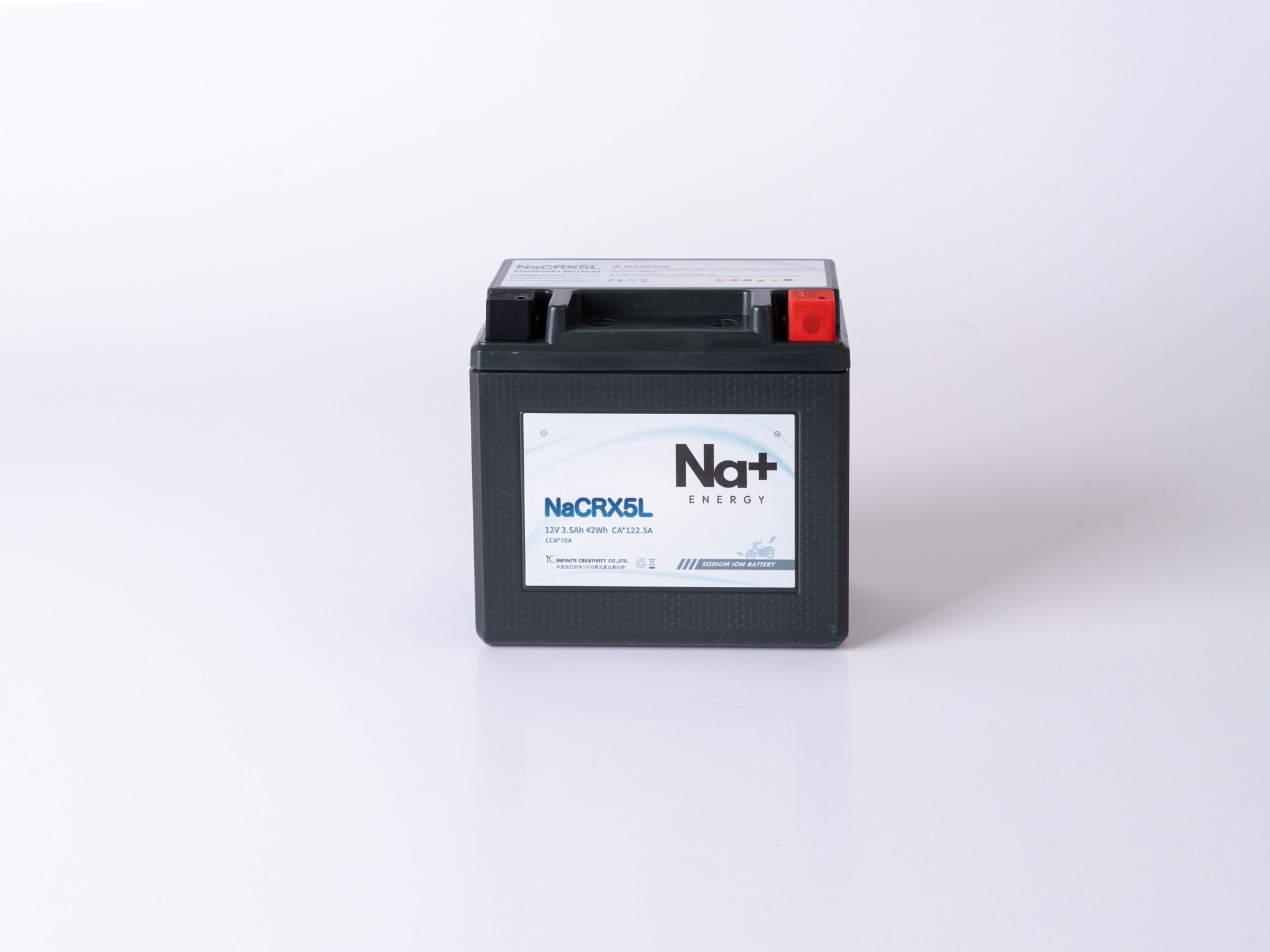 NaCRX5L 鈉離子啟動電池